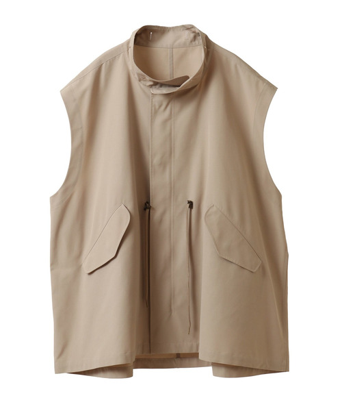 VACHEMENT(ヴァシュモン)の「<VACHEMENT×1er Arrondissement>シェルタフタモッズベスト(その他アウター・レディース・ブルー系その他3/ベージュ・36/38)」の14枚目の写真