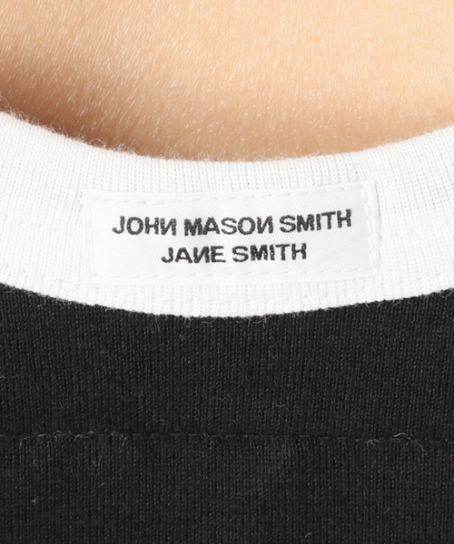 JANE SMITH / JOHN SMITH（ジェーンスミスジョンスミス）の「【JANE SMITH/ジェーンスミス】COTTON RIB UP AND DOWN TANK T：タンクトップ（タンクトップ・レディース・ブラック・38）」の8枚目の写真