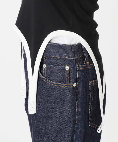 JANE SMITH / JOHN SMITH（ジェーンスミスジョンスミス）の「【JANE SMITH/ジェーンスミス】COTTON RIB UP AND DOWN TANK T：タンクトップ（タンクトップ・レディース・ブラック・38）」の11枚目の写真