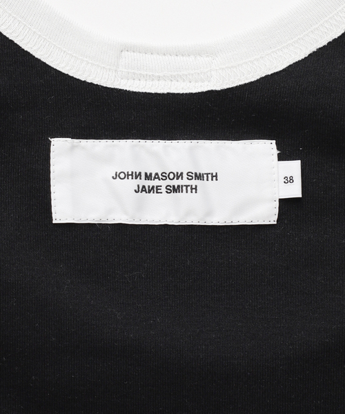 JANE SMITH / JOHN SMITH（ジェーンスミスジョンスミス）の「【JANE SMITH/ジェーンスミス】COTTON RIB UP AND DOWN TANK T：タンクトップ（タンクトップ・レディース・ブラック・38）」の16枚目の写真