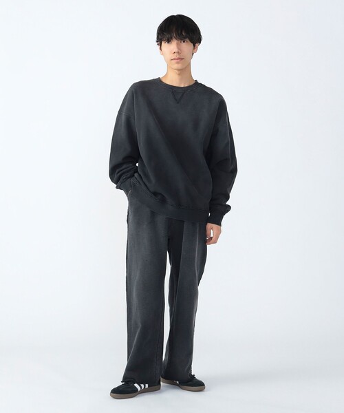 BEAMS HEART（ビームスハート）の「GMS コットンウラケ クルーネック スウェット（スウェット・メンズ・ブラック/ネイビー・LARGE/MEDIUM/SMALL）」の4枚目の写真