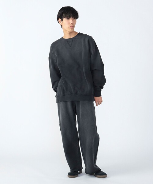 BEAMS HEART（ビームスハート）の「GMS コットンウラケ クルーネック スウェット（スウェット・メンズ・ブラック/ネイビー・LARGE/MEDIUM/SMALL）」の5枚目の写真
