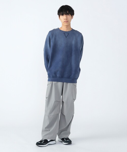 BEAMS HEART（ビームスハート）の「GMS コットンウラケ クルーネック スウェット（スウェット・メンズ・ブラック/ネイビー・LARGE/MEDIUM/SMALL）」の12枚目の写真