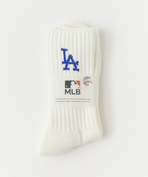 ROSTER SOX(ロスターソックス)の「ROSTER SOX/ロスターソックス×MLB/エムエルビー MLB 96 SOCKS ソックス(ソックス/靴下・メンズ・ホワイト×ブルー/ホワイト×ネイビー・25-27)」の14枚目の写真