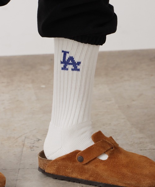 ROSTER SOX(ロスターソックス)の「ROSTER SOX/ロスターソックス×MLB/エムエルビー MLB 96 SOCKS ソックス(ソックス/靴下・メンズ・ホワイト×ブルー/ホワイト×ネイビー・25-27)」の16枚目の写真
