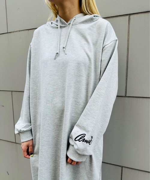 Arnie Arnold Palmer / arnie ミニ裏毛フード付きワンピース / 8751561