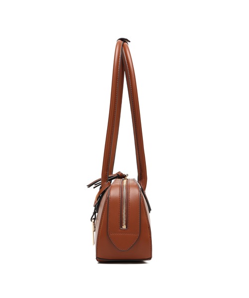 Ungrid（アングリッド）の「【Ungrid/アングリッド】 シンプルスムース　プレートチャーム付横長ボストンバッグ（ボストンバッグ・レディース・ブラック/アイボリー/グレー/イエロー/ブルー/キャメル/ダークベージュ・FREE）」の10枚目の写真