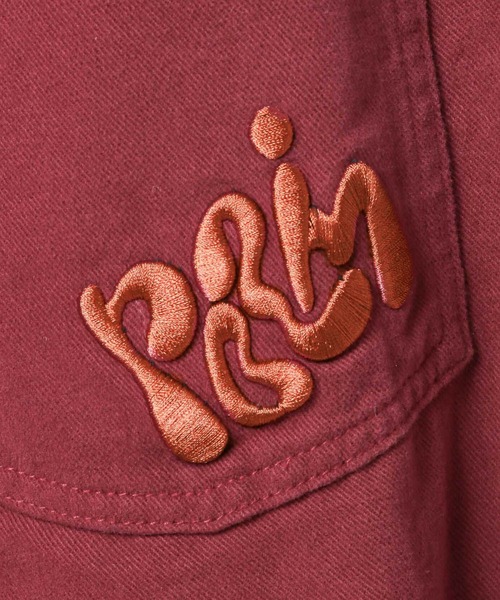 PBLIM（ページボーイリム）の「《UNISEX》ワイドタックパンツ（チノパンツ・レディース・レッド/ブルーグリーン/ブラック/ベージュ・MEDIUM/LARGE）」の8枚目の写真