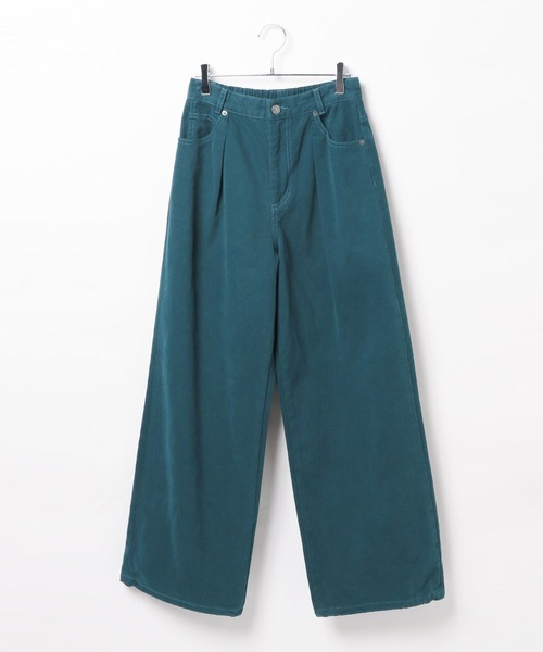 PBLIM（ページボーイリム）の「《UNISEX》ワイドタックパンツ（チノパンツ・レディース・レッド/ブルーグリーン/ブラック/ベージュ・MEDIUM/LARGE）」の12枚目の写真