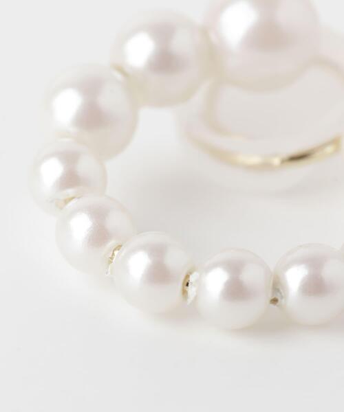 URBAN RESEARCH DOORS（アーバンリサーチドアーズ）の「パールイヤカフ（イヤリング・レディース・ホワイト系その他・ONE）」の4枚目の写真