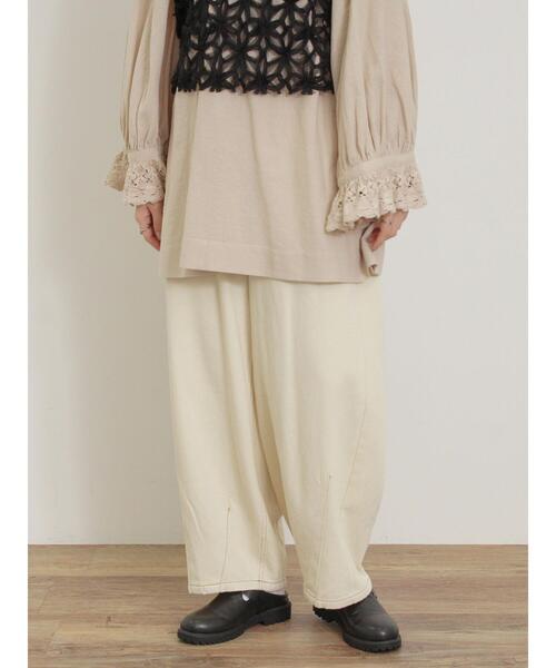 Samansa Mos2（サマンサ モスモス）の「【M/Lサイズ】コクーンデニムパンツ（その他パンツ・レディース・ブルー/ピンク/ネイビー/イエロー・M/L）」の5枚目の写真