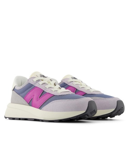 Kinetics(キネティクス)の「New Balance 370(ニューバランス PH370)(スニーカー・キッズ・グリーン系/パープル系・21cm/20cm/19cm/18.0cm/17.0cm)」の10枚目の写真