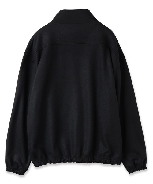 JIEDA(ジエダ)の「WOOL HALF ZIP(ブルゾン・メンズ・ブラック/グレー・2/1)」の6枚目の写真