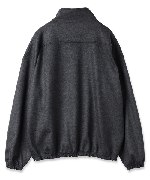 JIEDA(ジエダ)の「WOOL HALF ZIP(ブルゾン・メンズ・ブラック/グレー・2/1)」の8枚目の写真