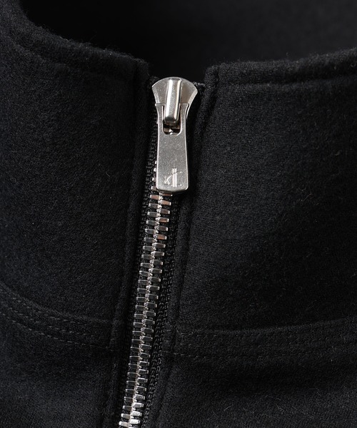 JIEDA(ジエダ)の「WOOL HALF ZIP(ブルゾン・メンズ・ブラック/グレー・2/1)」の16枚目の写真