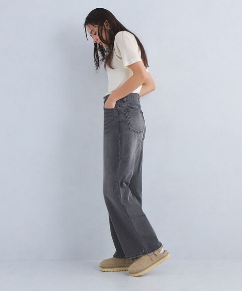 UGG（アグ）の「＜UGG＞ゴールデンスター クロッグ シューズ（スリッポン・レディース・ブラック/ベージュ・6/7/5/8）」の6枚目の写真