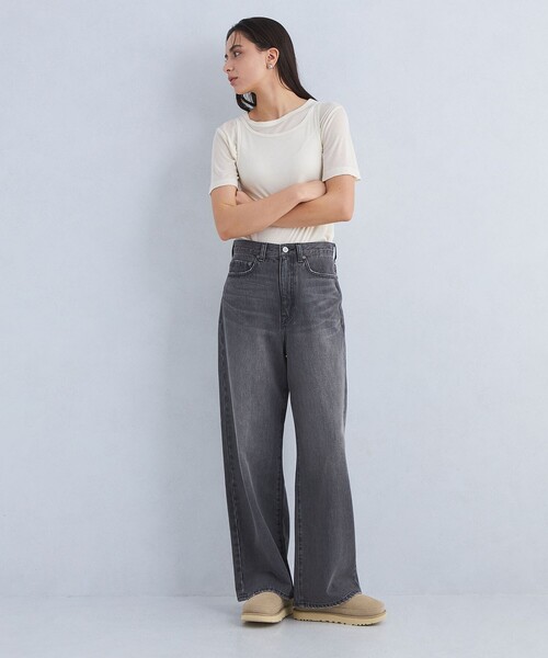 UGG（アグ）の「＜UGG＞ゴールデンスター クロッグ シューズ（スリッポン・レディース・ブラック/ベージュ・6/7/5/8）」の7枚目の写真