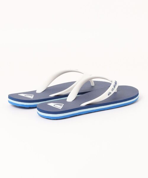 Quiksilver(クイックシルバー)の「MOLOKAI CORE/クイックシルバーロゴビーサン(ビーチサンダル)(サンダル・メンズ・ブラック系その他2/ブラック系その他/ブラック/インディゴブルー/ホワイト/ネイビー/ブラック系その他3・28cm/26cm/27cm/25cm)」の14枚目の写真