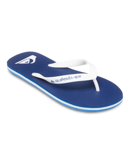 Quiksilver(クイックシルバー)の「MOLOKAI CORE/クイックシルバーロゴビーサン(ビーチサンダル)(サンダル・メンズ・ブラック系その他2/ブラック系その他/ブラック/インディゴブルー/ホワイト/ネイビー/ブラック系その他3・28cm/26cm/27cm/25cm)」の7枚目の写真