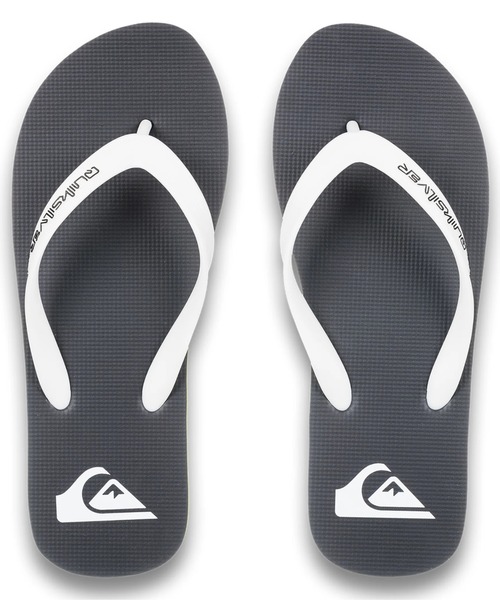 Quiksilver(クイックシルバー)の「MOLOKAI CORE/クイックシルバーロゴビーサン(ビーチサンダル)(サンダル・メンズ・ブラック系その他2/ブラック系その他/ブラック/インディゴブルー/ホワイト/ネイビー/ブラック系その他3・28cm/26cm/27cm/25cm)」の10枚目の写真