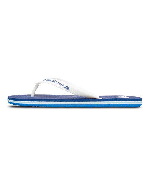 Quiksilver(クイックシルバー)の「MOLOKAI CORE/クイックシルバーロゴビーサン(ビーチサンダル)(サンダル・メンズ・ブラック系その他2/ブラック系その他/ブラック/インディゴブルー/ホワイト/ネイビー/ブラック系その他3・28cm/26cm/27cm/25cm)」の12枚目の写真