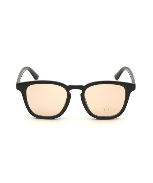 NATURAL BEAUTY BASIC（ナチュラルビューティーベーシック）の「◇ビックフレームグラス（サングラス・レディース・ブラック/ベージュ・ﾌﾘ-）」の3枚目の写真