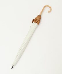MELROSE claire（メルローズ クレール）の「《WEB限定》【because/ビコーズ】晴雨兼用 グログラン切り替えの傘（長傘・レディース）」