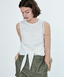 M TO R | 2WAY TWIST TANK TOP(タンクトップ)