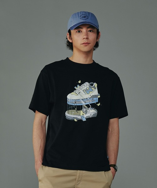 NEW BALANCE(ニューバランス)の「Fitness Center ショートスリーブTシャツ(Tシャツ/カットソー・メンズ・ブラック/ブルー/パープル/ライトグレー・LARGE/MEDIUM/SMALL/XX-LARGE/X-LARGE)」の2枚目の写真