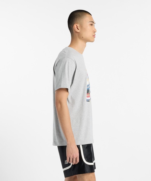 NEW BALANCE(ニューバランス)の「Fitness Center ショートスリーブTシャツ(Tシャツ/カットソー・メンズ・ブラック/ブルー/パープル/ライトグレー・LARGE/MEDIUM/SMALL/XX-LARGE/X-LARGE)」の12枚目の写真