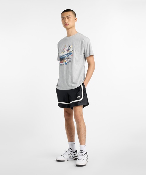 NEW BALANCE(ニューバランス)の「Fitness Center ショートスリーブTシャツ(Tシャツ/カットソー・メンズ・ブラック/ブルー/パープル/ライトグレー・LARGE/MEDIUM/SMALL/XX-LARGE/X-LARGE)」の18枚目の写真