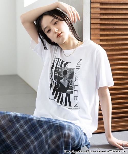 LIFE（ライフ）の「GOOD ROCK SPEED/LIFEフォトTシャツ（Tシャツ/カットソー・レディース・オフホワイト/その他4/ホワイト・FREE）」の13枚目の写真
