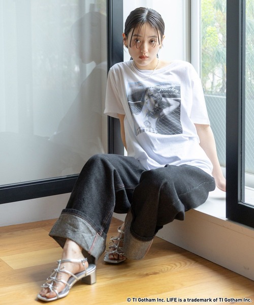 LIFE（ライフ）の「GOOD ROCK SPEED/LIFEフォトTシャツ（Tシャツ/カットソー・レディース・オフホワイト/その他4/ホワイト・FREE）」の15枚目の写真