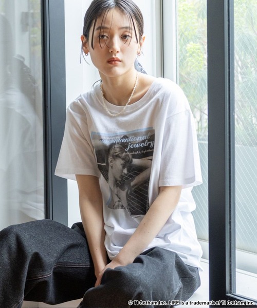 LIFE（ライフ）の「GOOD ROCK SPEED/LIFEフォトTシャツ（Tシャツ/カットソー・レディース・オフホワイト/その他4/ホワイト・FREE）」の16枚目の写真