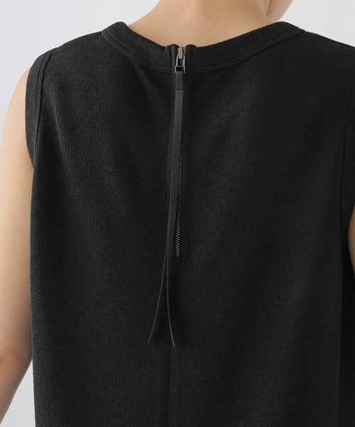 La TOTALITE（ラトータリテ）の「【洗える】Munich/ミューニック リネンライクダブルフェイスワンピース（ワンピース・レディース・ホワイト/ブラック・FREE）」の6枚目の写真