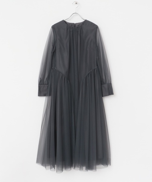 URBAN RESEARCH ROSSO WOMEN シアーブラウス付きドレス URBAN RESEARCH ROSSO WOMEN シアーブラウス付きドレス（URBAN