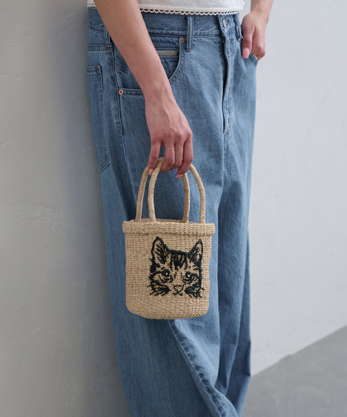 bagmati cat カゴバッグ U by SPICK&SPAN｜BAGMATI/バグマティ CAT HANDLE カゴBAG