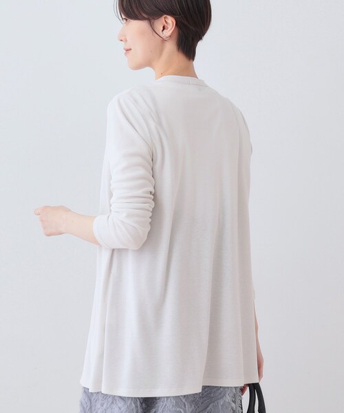 INDIVI（インディヴィ）の「【UVケア／接触冷感】ベーシック着流しカーディガン（カーディガン/ボレロ・レディース・ホワイト/ネイビー系5/ライトグレー系5/ブラック/ブラック系6・19/15 /13/05/40/38）」の16枚目の写真