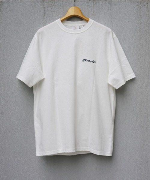 Gramicci（グラミチ）の「GRAMICCI/グラミチ  GEARED UP TEE ギアアップTシャツ（Tシャツ/カットソー・メンズ・グレー/ホワイト・L/M/XL）」の9枚目の写真
