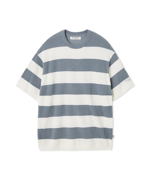 ち☆ 新品未使用 ジェラートピケ❤︎ルームウェア　グレーボーダー セール】【HOMME】スムーズィーlite2ボーダープルオーバー
