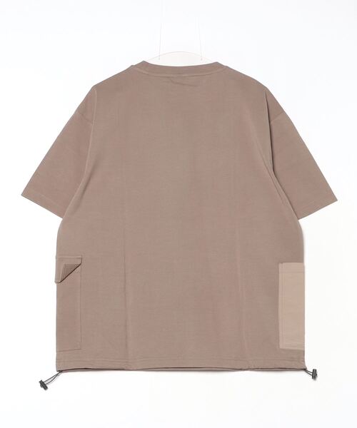 GERRY(ジェリー)の「【GERRY/ジェリー】冷感天竺 両サイドポケット付き半袖Tシャツ(Tシャツ/カットソー・メンズ・チャコールグレー/ライトグレー/カーキ/アイボリー・L/LL/M)」の18枚目の写真