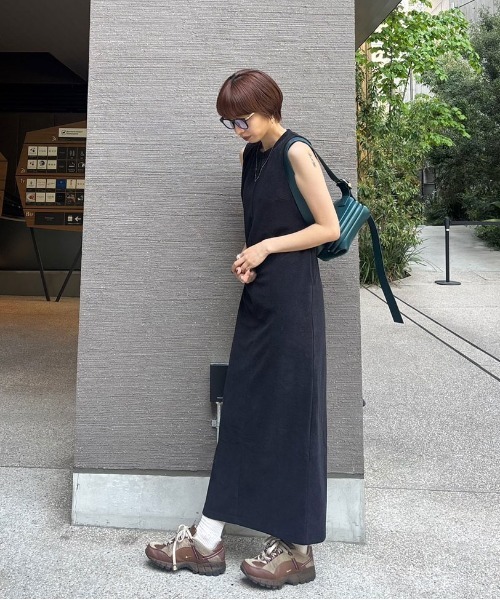 試着のみ★ AMERI×MILLER PILE DRESS 試着のみ☆ AMERI×MILLER PILE DRESS - メルカリ