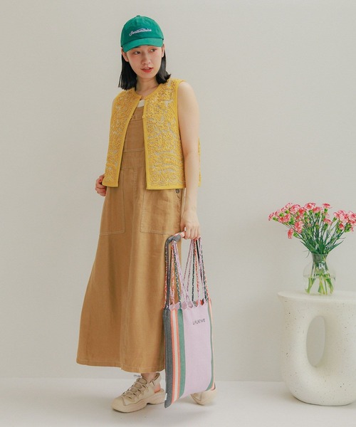 niko and...(ニコアンド)の「オリジナルハンモックトートバッグ(トートバッグ・レディース・ピンク/グレー/その他1・0)」の13枚目の写真