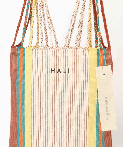 niko and...(ニコアンド)の「オリジナルハンモックトートバッグ(トートバッグ・レディース・ピンク/グレー/その他1・0)」の20枚目の写真