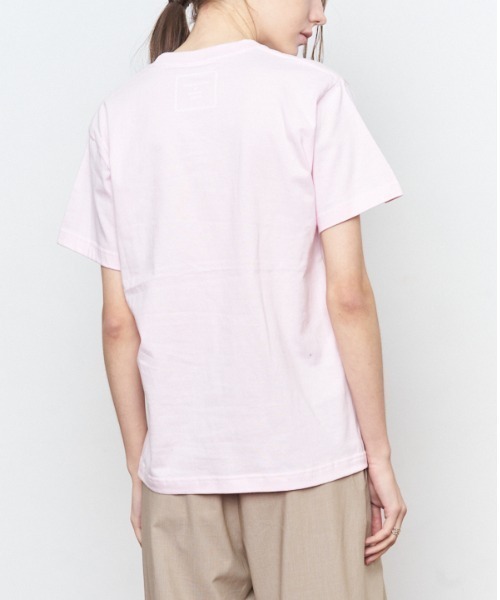 Muel Chic(ミュエルシック)の「Growing day Tshirt グローウィングデイTシャツ(Tシャツ/カットソー・レディース・ホワイト/ネイビー/ライトピンク・FREE)」の16枚目の写真