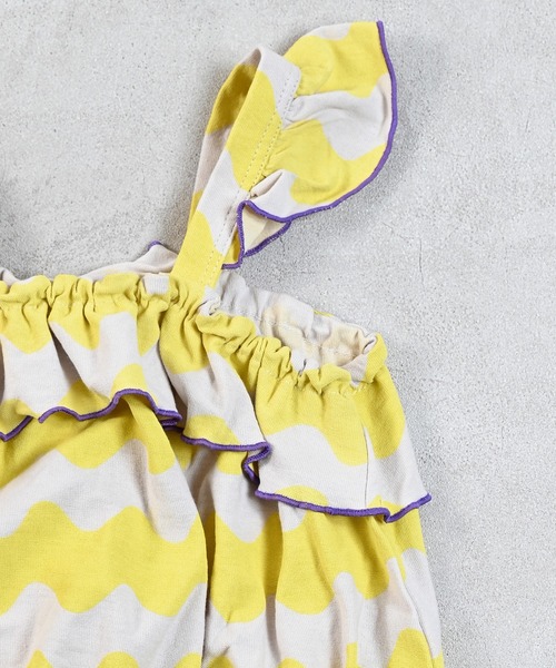 Ocean&Ground(オーシャン&グラウンド)の「ソウガラフリルキャミソール(キャミソール・キッズ・サンドベージュ/パープル/オレンジ・80/90/95/100/110/120/130/140)」の14枚目の写真