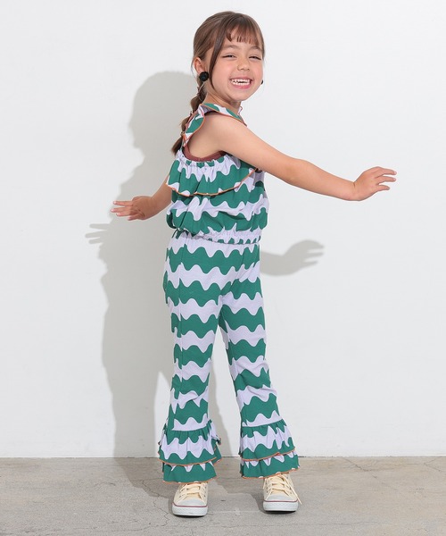 Ocean&Ground(オーシャン&グラウンド)の「ソウガラフリルキャミソール(キャミソール・キッズ・サンドベージュ/パープル/オレンジ・80/90/95/100/110/120/130/140)」の12枚目の写真