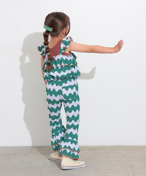 Ocean&Ground(オーシャン&グラウンド)の「ソウガラフリルキャミソール(キャミソール・キッズ・サンドベージュ/パープル/オレンジ・80/90/95/100/110/120/130/140)」の13枚目の写真