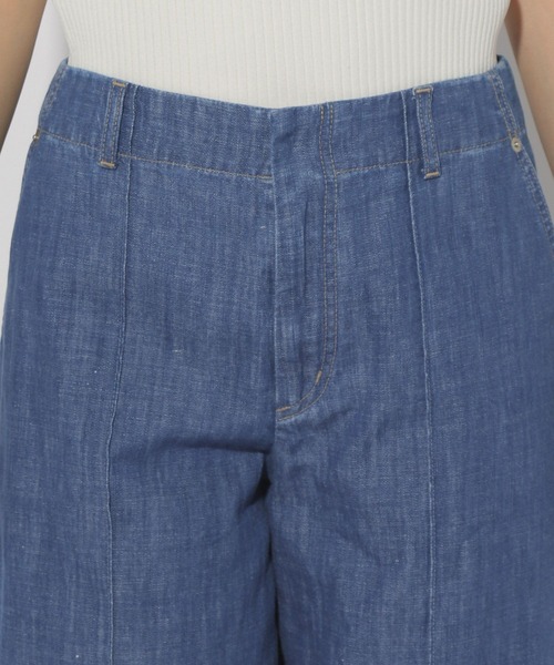 Elura（エルーラ）の「大人サマーワイドデニムパンツ＜低身長サイズあり＞/324903（デニムパンツ・レディース・ネイビー/ライトブルー・MEDIUM/LARGE/FREE(S)）」の13枚目の写真