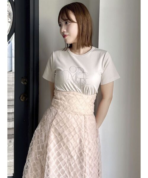 dazzlin（ダズリン）の「アソートコルセットフレアスカート（スカート・レディース・グリーン/ピンク/ブラック/オフホワイト・MEDIUM/SMALL/X-SMALL）」の12枚目の写真